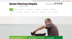 Desktop Screenshot of boutonveterinaryhospital.com